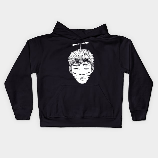 GTO Faces collection - 6 - Eikichi Onizuka - Doraemon Kids Hoodie by FOGSJ